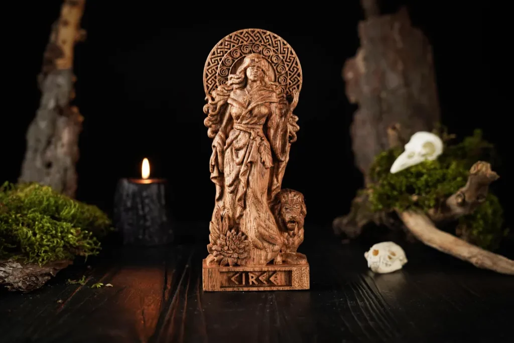 Effigie d'Aiaia : Circé la Magicienne