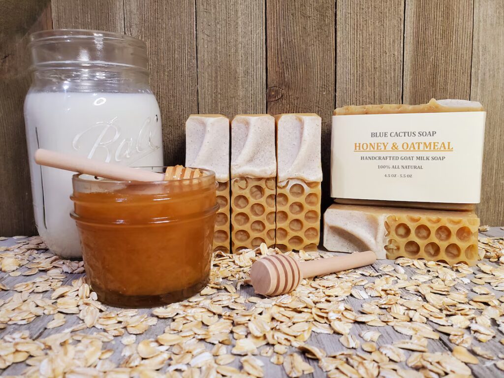 Onction d'Ambroisie : Savon Miel & Lait